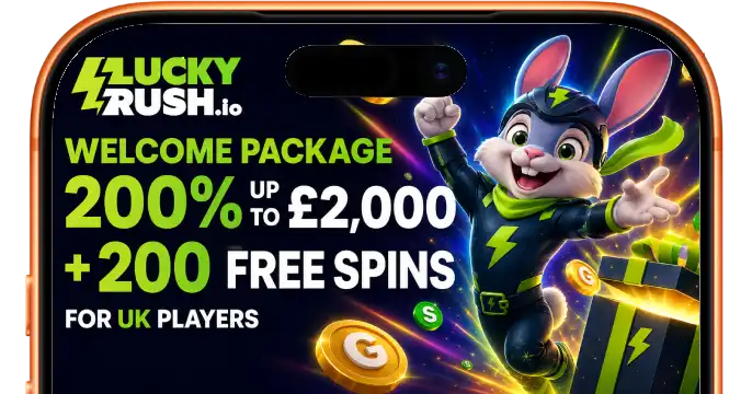 Luckyrush Casino banner